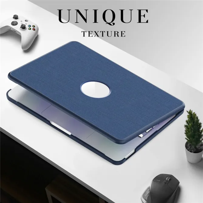 Coque MacBook Neo 13 pouces Tissu Premium Béquille