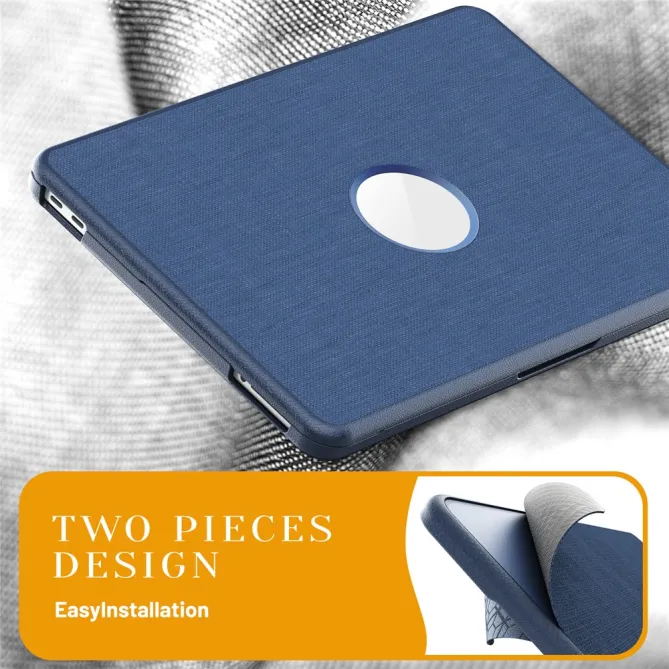 Coque MacBook Neo 13 pouces Tissu Premium Béquille