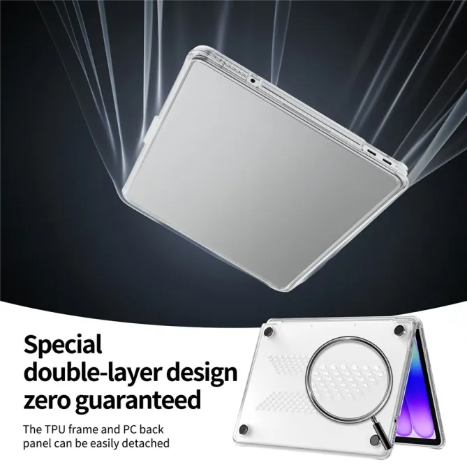 Coque MacBook Neo 13 pouces Crystal Dual Shield