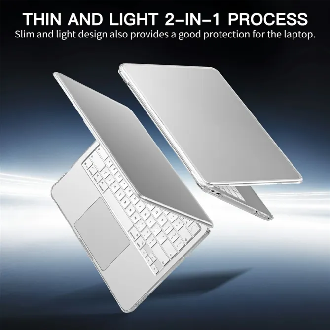 Coque MacBook Neo 13 pouces Crystal Dual Shield