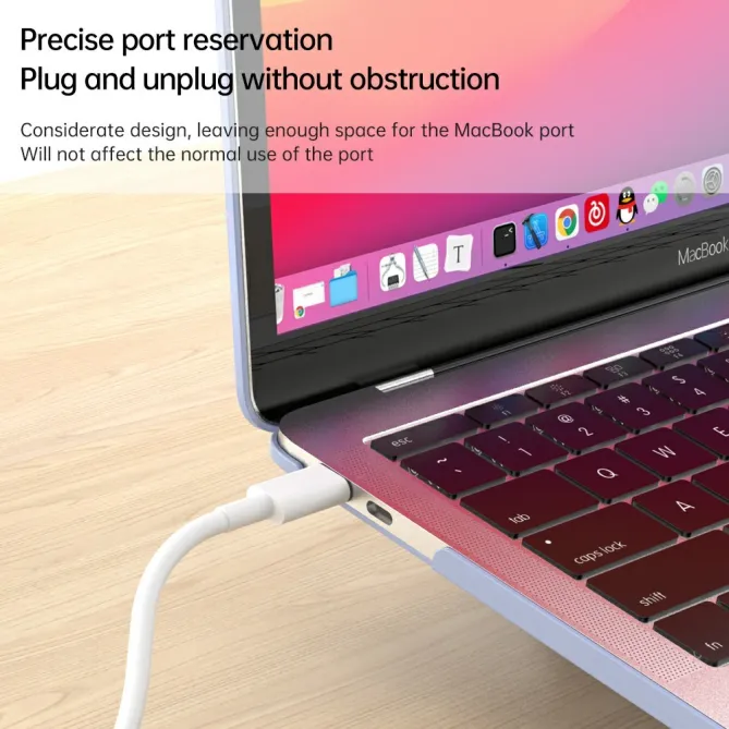 Coque MacBook Neo 13 pouces Pastel Mat Béquille Intégrée