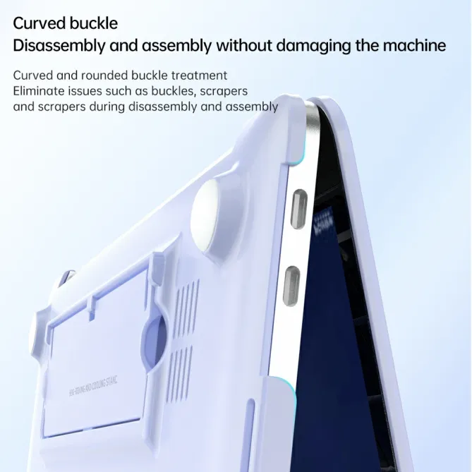 Coque MacBook Neo 13 pouces Pastel Mat Béquille Intégrée