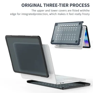 Coque MacBook Neo 13 pouces Fortress Triple Couche