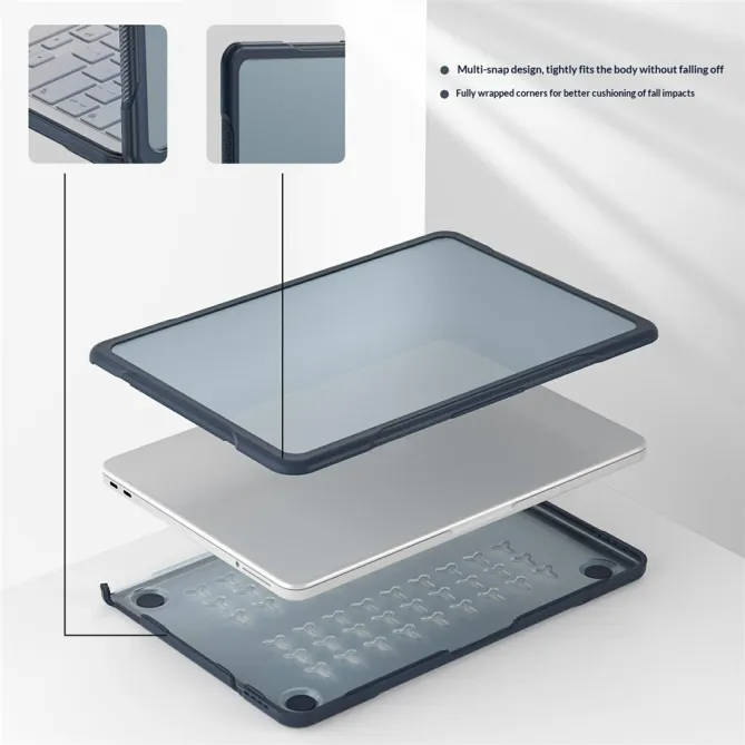 Coque MacBook Neo 13 pouces Fortress Triple Couche