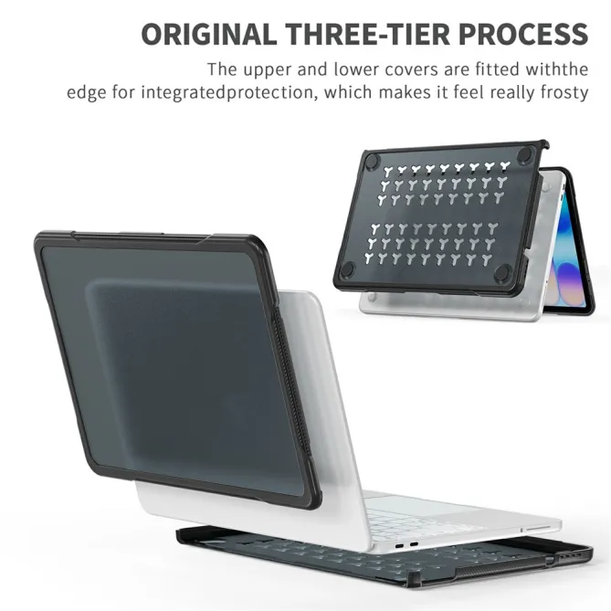 Coque MacBook Neo 13 pouces Fortress Triple Couche