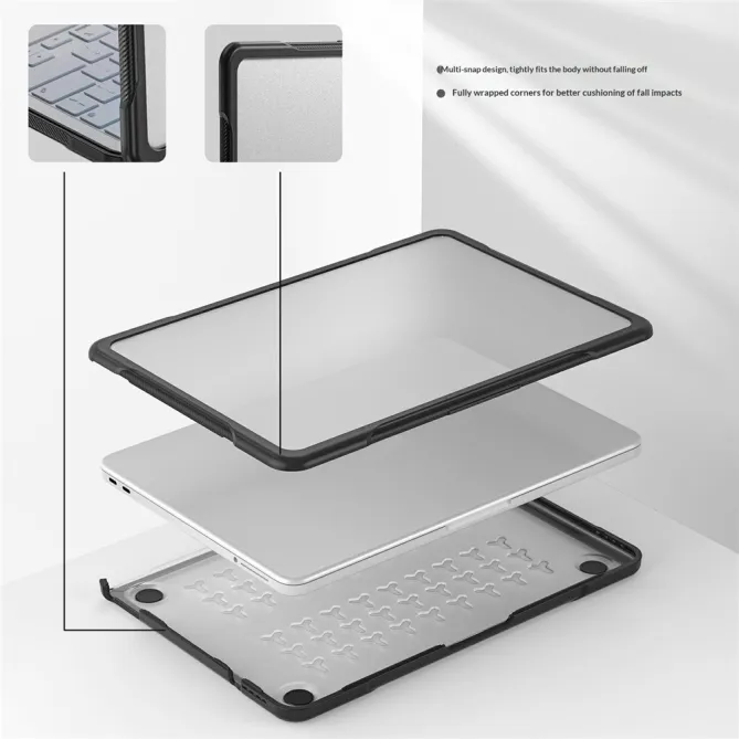 Coque MacBook Neo 13 pouces Fortress Triple Couche