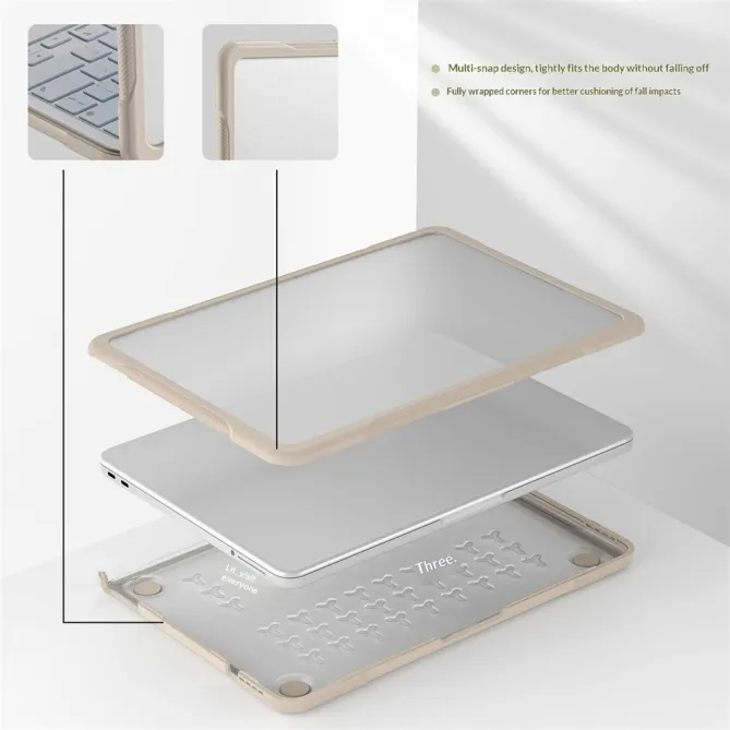 Coque MacBook Neo 13 pouces Fortress Triple Couche