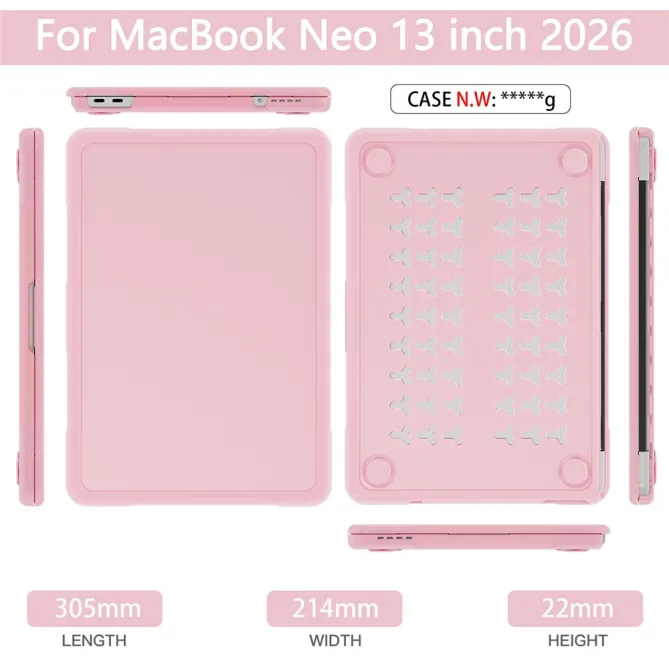 Coque MacBook Neo 13 pouces Fortress Triple Couche