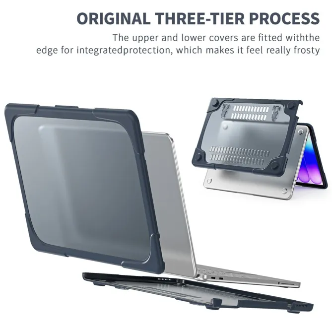 Coque MacBook Neo 13 pouces Titan Hybrid Béquille