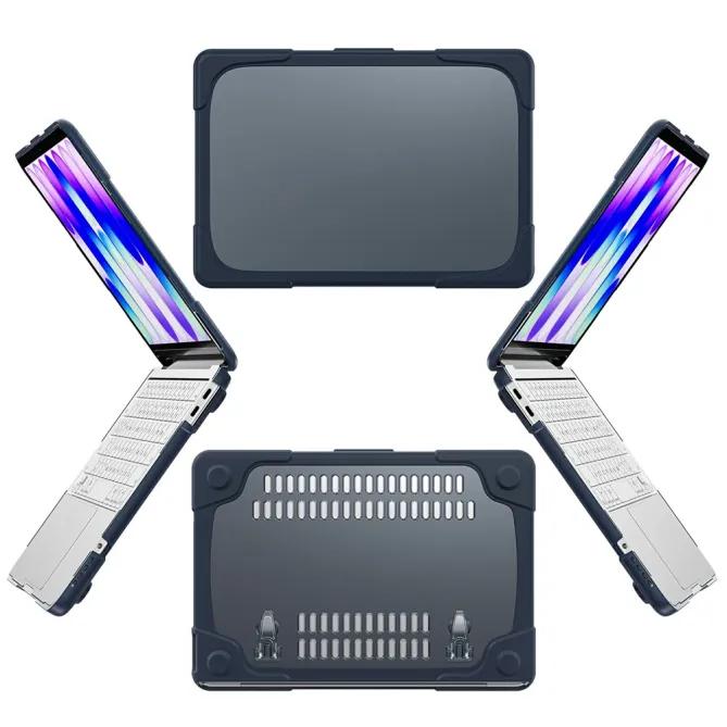 Coque MacBook Neo 13 pouces Titan Hybrid Béquille