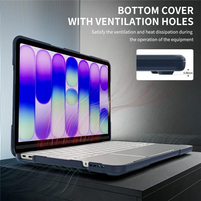 Coque MacBook Neo 13 pouces Titan Hybrid Béquille