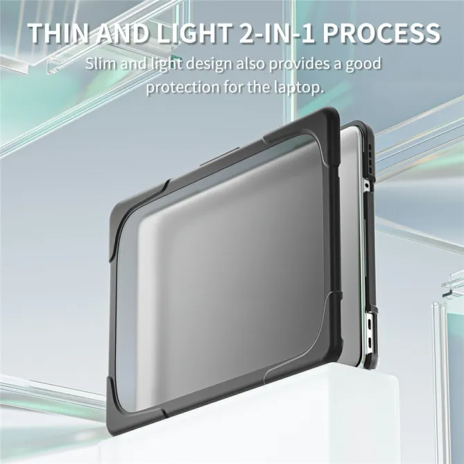 Coque MacBook Neo 13 pouces Titan Hybrid Béquille