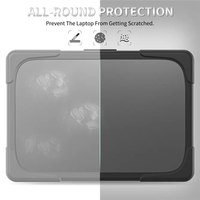 Coque MacBook Neo 13 pouces Titan Hybrid Béquille