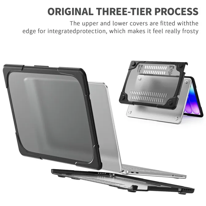 Coque MacBook Neo 13 pouces Titan Hybrid Béquille