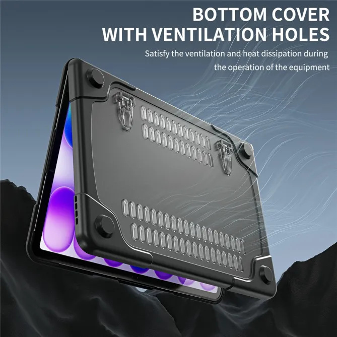 Coque MacBook Neo 13 pouces Titan Hybrid Béquille