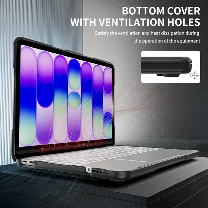 Coque MacBook Neo 13 pouces Titan Hybrid Béquille