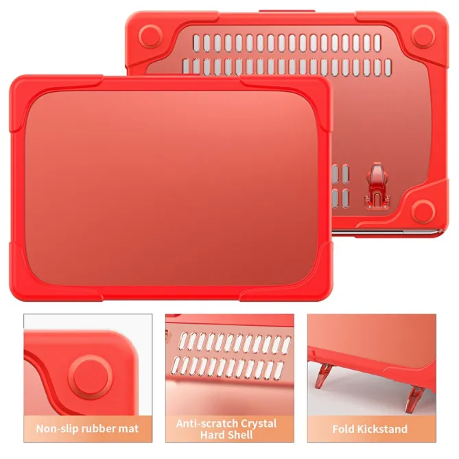 Coque MacBook Neo 13 pouces Titan Hybrid Béquille