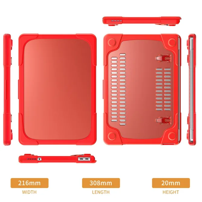Coque MacBook Neo 13 pouces Titan Hybrid Béquille