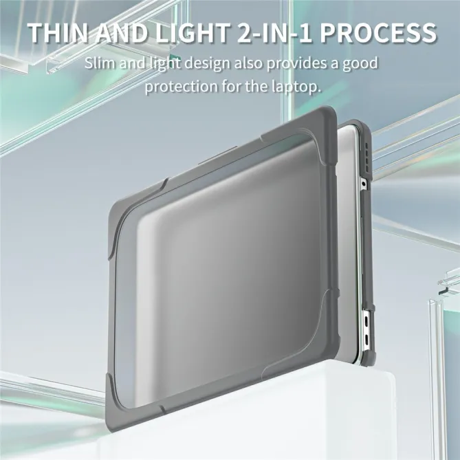 Coque MacBook Neo 13 pouces Titan Hybrid Béquille