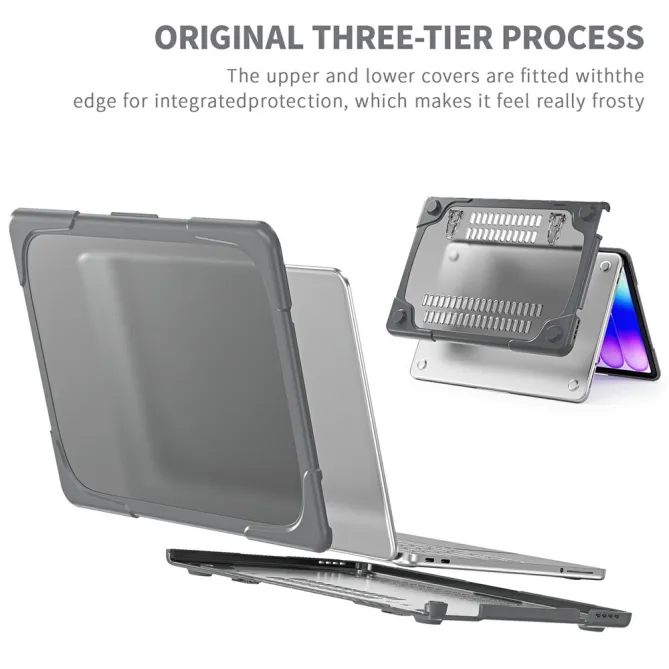 Coque MacBook Neo 13 pouces Titan Hybrid Béquille