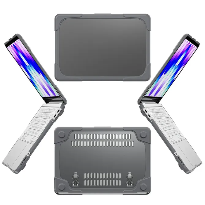 Coque MacBook Neo 13 pouces Titan Hybrid Béquille