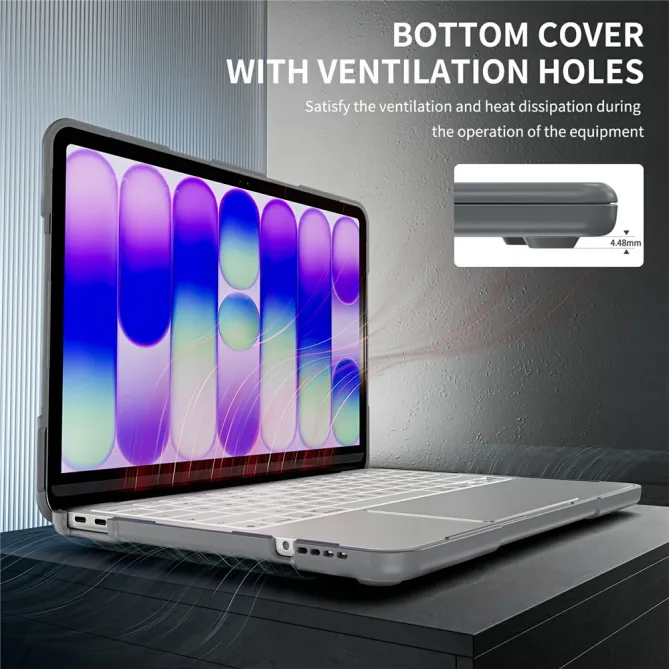 Coque MacBook Neo 13 pouces Titan Hybrid Béquille