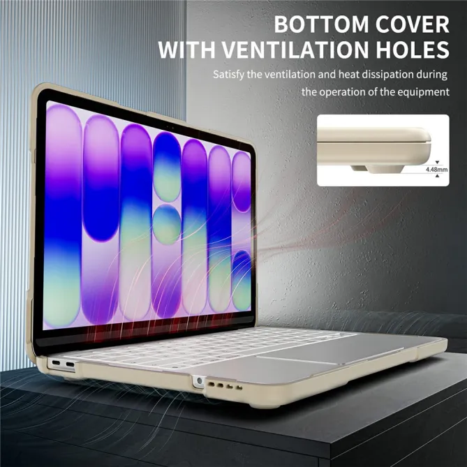 Coque MacBook Neo 13 pouces Titan Hybrid Béquille
