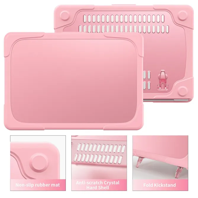 Coque MacBook Neo 13 pouces Titan Hybrid Béquille