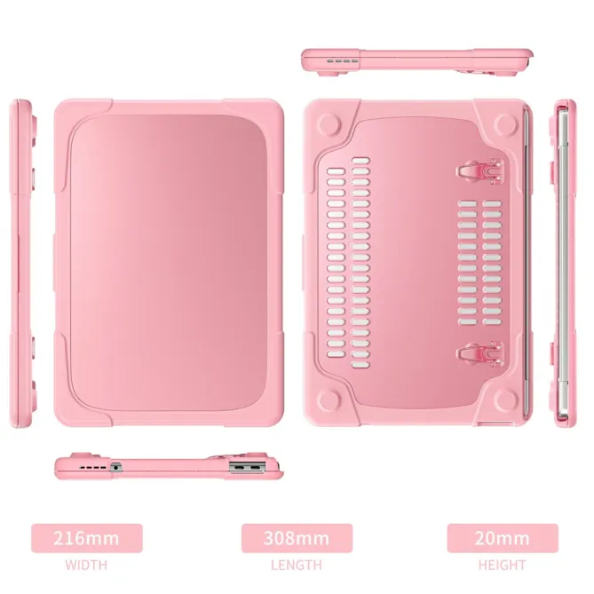 Coque MacBook Neo 13 pouces Titan Hybrid Béquille
