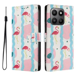 Housse Honor 600 Smart Flamants Roses avec Dragonne