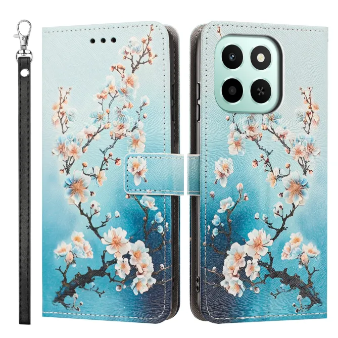 Housse Honor 600 Smart Motif Fleurs de Prunier