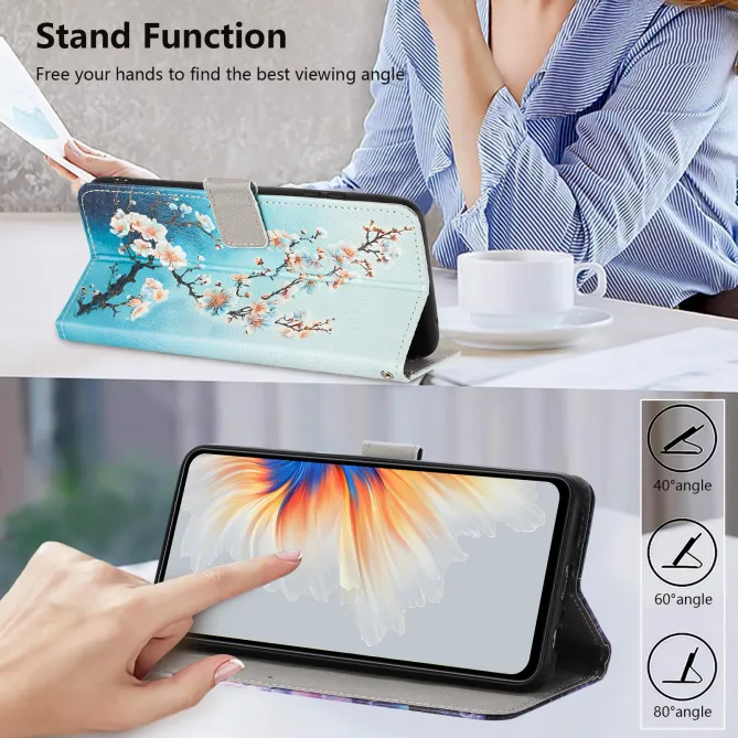 Housse Honor 600 Smart Motif Fleurs de Prunier