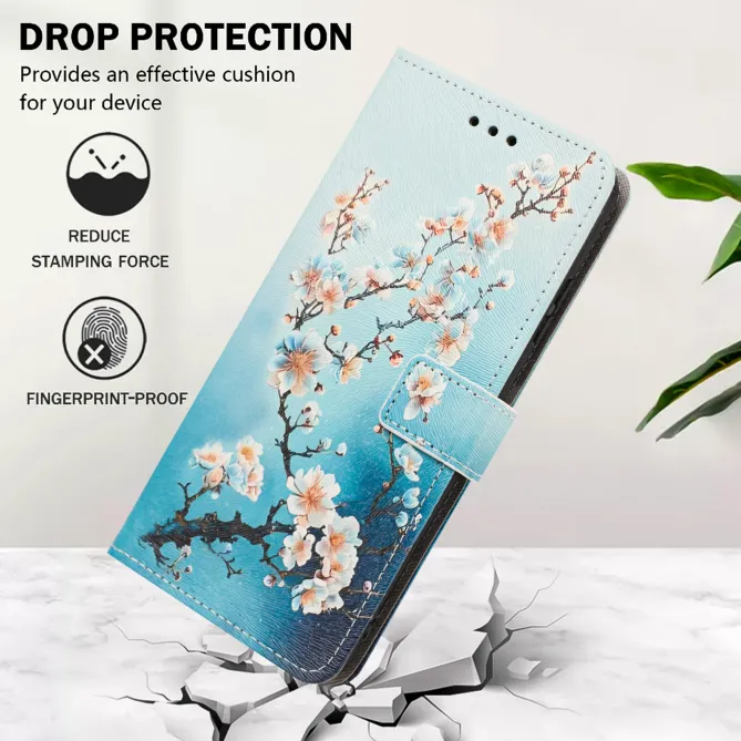 Housse Honor 600 Smart Motif Fleurs de Prunier