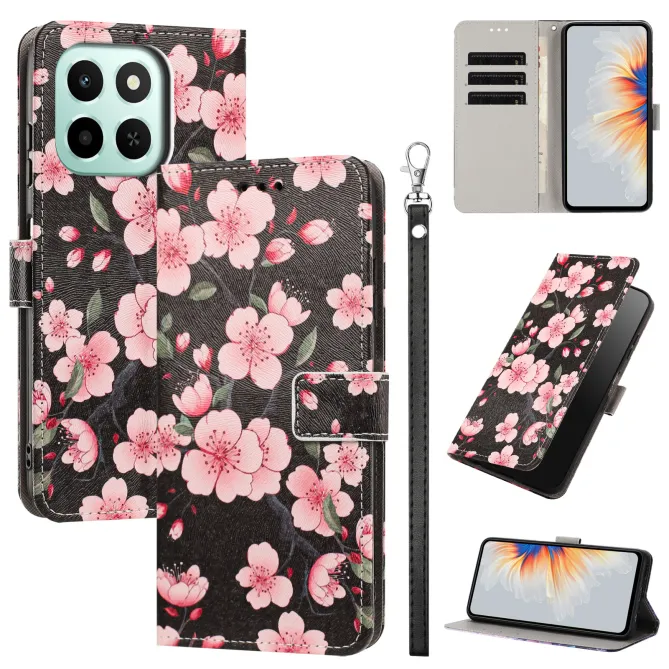 Housse Honor 600 Smart Motif Fleurs de Cerisier