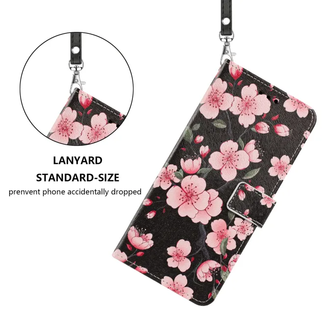 Housse Honor 600 Smart Motif Fleurs de Cerisier