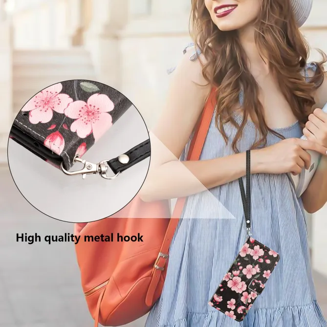 Housse Honor 600 Smart Motif Fleurs de Cerisier
