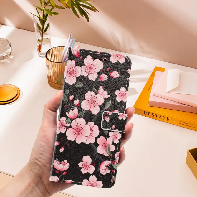 Housse Honor 600 Smart Motif Fleurs de Cerisier