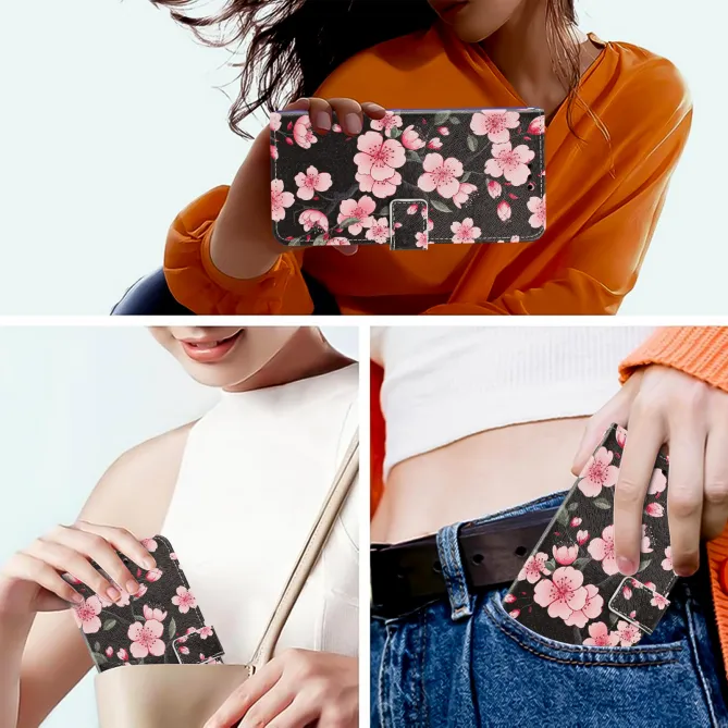 Housse Honor 600 Smart Motif Fleurs de Cerisier