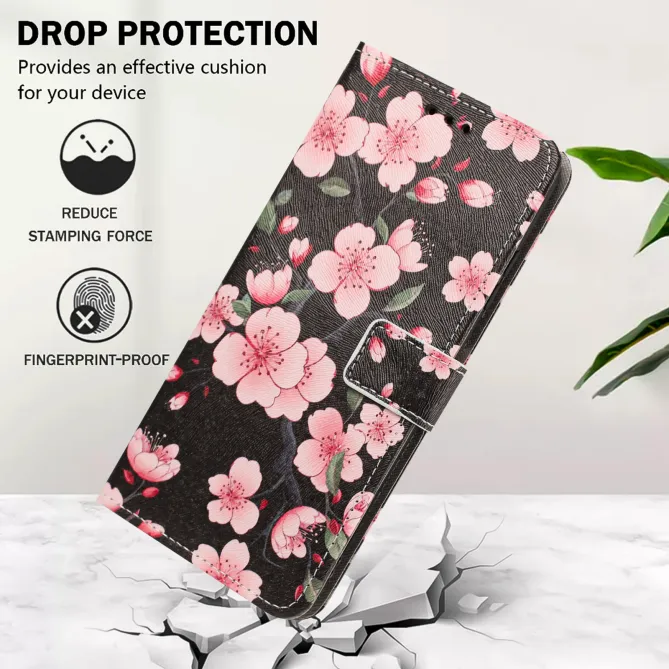 Housse Honor 600 Smart Motif Fleurs de Cerisier