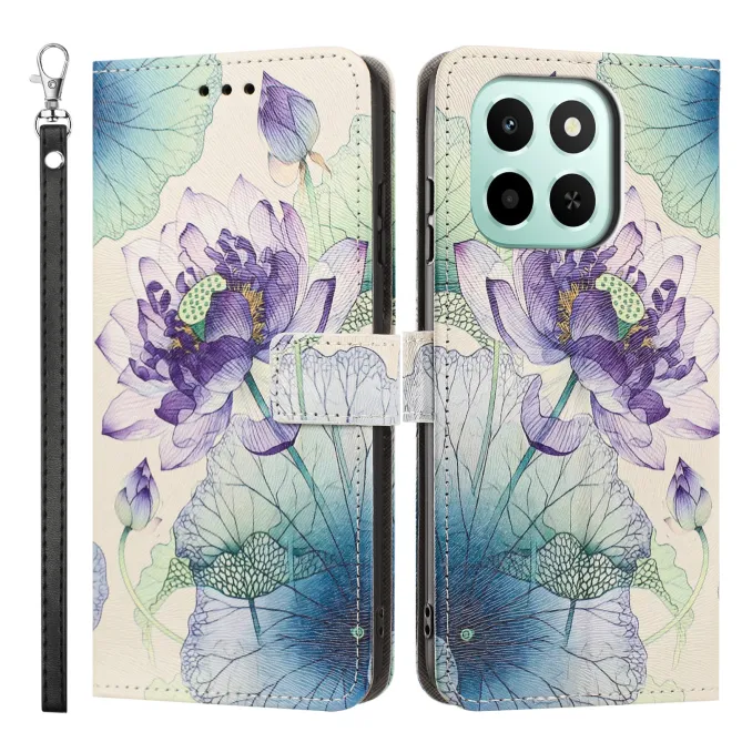 Housse Honor 600 Smart Fleurs de Lotus