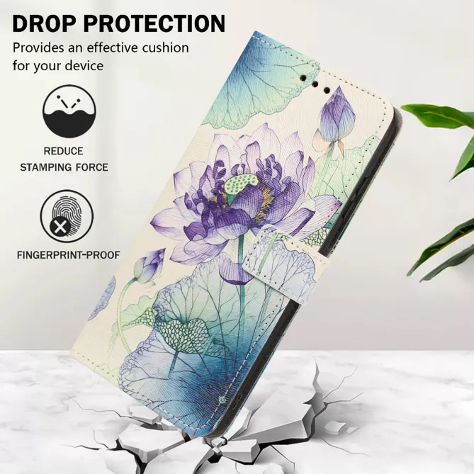 Housse Honor 600 Smart Fleurs de Lotus