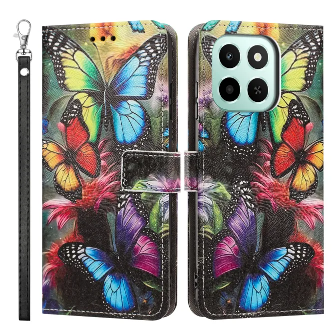 Housse Honor 600 Smart Papillons Multicolores