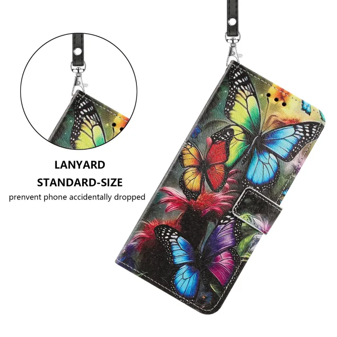 Housse Honor 600 Smart Papillons Multicolores