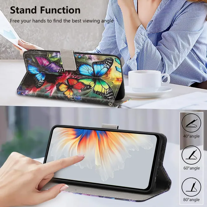 Housse Honor 600 Smart Papillons Multicolores