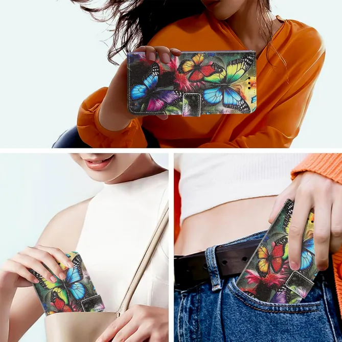 Housse Honor 600 Smart Papillons Multicolores