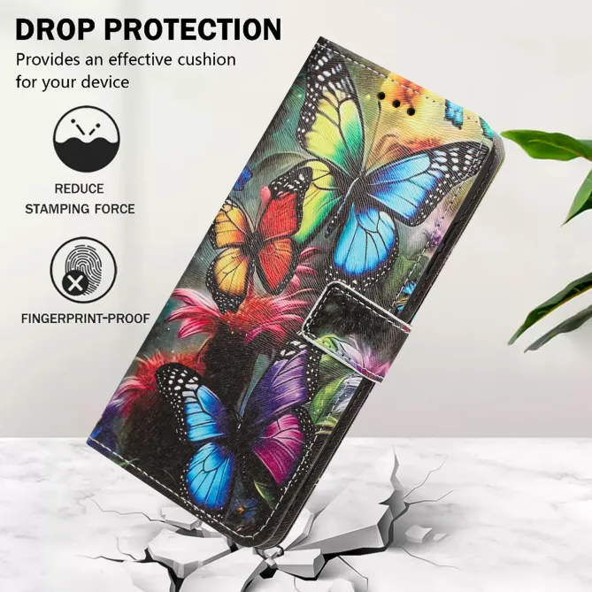 Housse Honor 600 Smart Papillons Multicolores