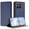 Flip Cover Honor 600 Smart Lignes Structurées avec Porte-Cartes