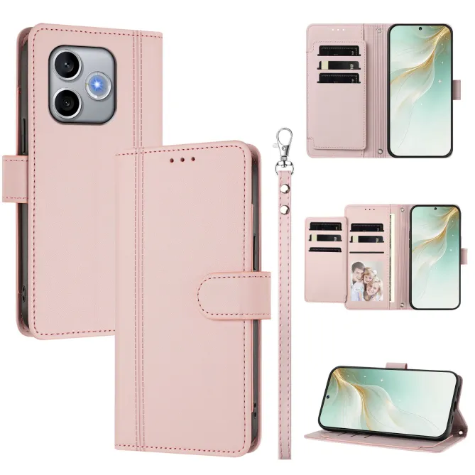 Housse Honor 600 Smart Multi Emplacements Simili Cuir avec Dragonne