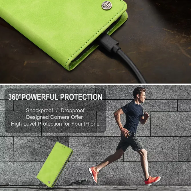 Housse rabat Honor 600 Smart simili cuir suédé anti-RFID