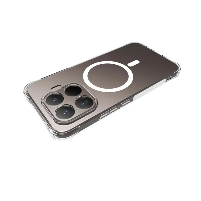 Coque Xiaomi 17T Pro Magnétique Transparente avec Film Écran Verre Trempé